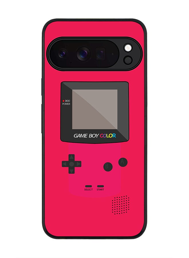 Stylizedd For Google Pixel 10 Pro XL Case,Slim fit Camera Protection, Shockproof Thin Phone cover  - Gameboy Color - Pink - Image 1